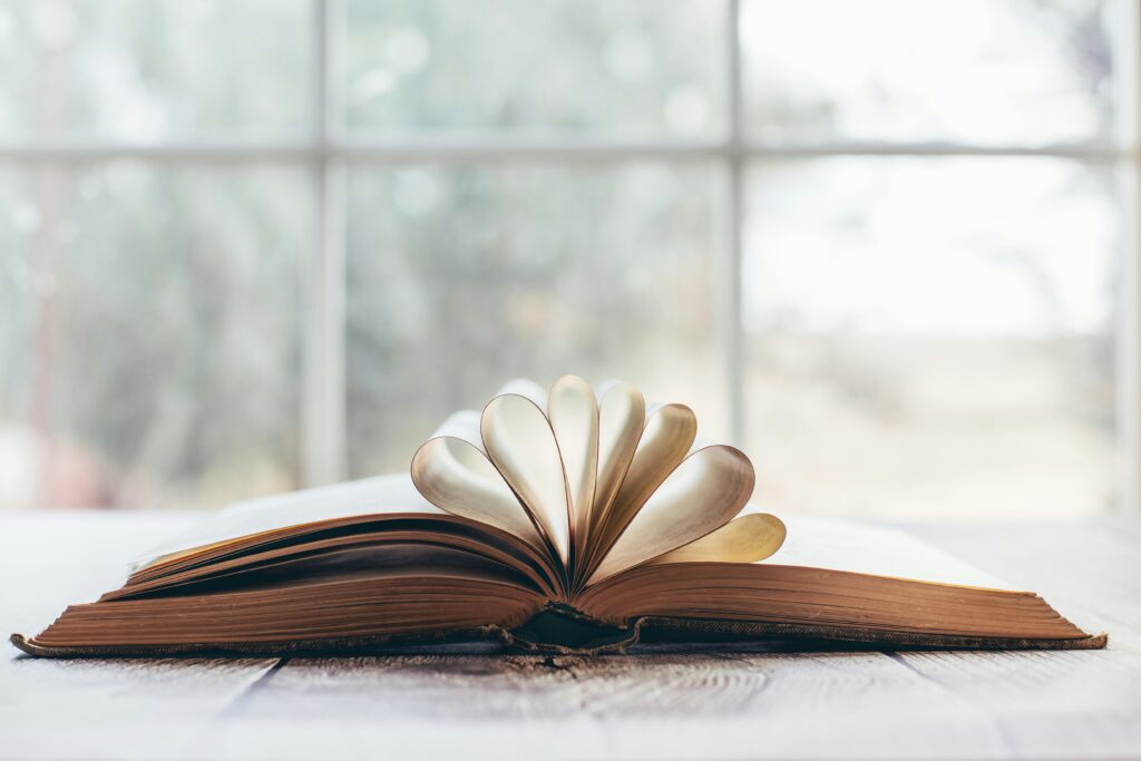 An open book